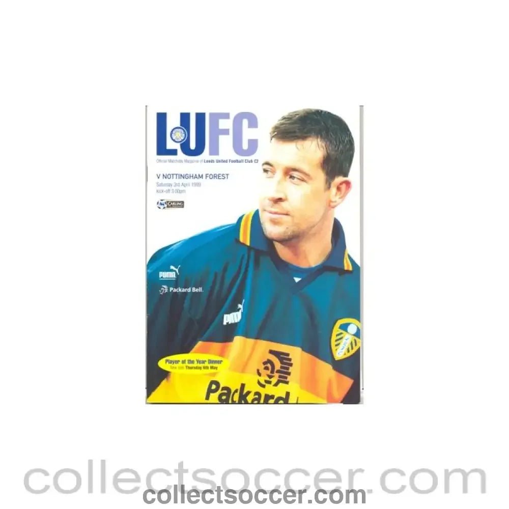 1999 - Leeds United v Nottingham Forest official programme 03/04/1999 - Collect Soccer