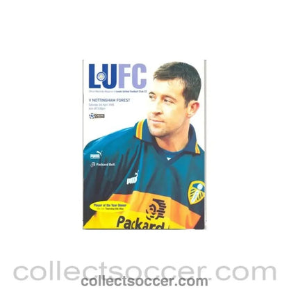 1999 - Leeds United v Nottingham Forest official programme 03/04/1999 - Collect Soccer