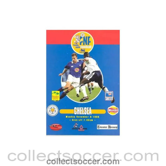 1999 - Leicester City vChelsea official programme 08/11/1999 - Collect Soccer
