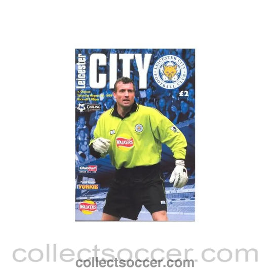 1999 - Leicester City vChelsea official programme 14/08/1999 Premier League - Collect Soccer
