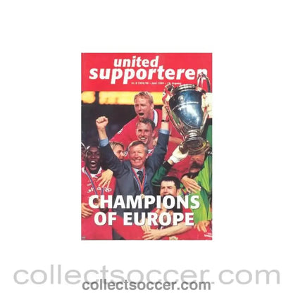 1999 - Manchester United - Champions Of Europe magazine of June1999