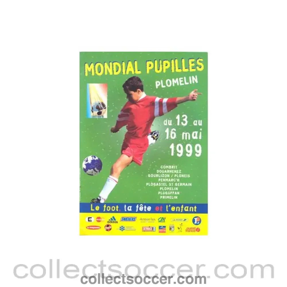 1999 U13 World Cup official programme 13 - 16/05/1999 - Collect Soccer