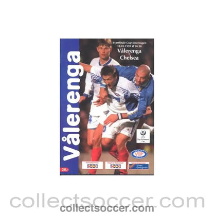 1999 - Valerenga VChelsea porgramme 18/03/1999 - Collect Soccer