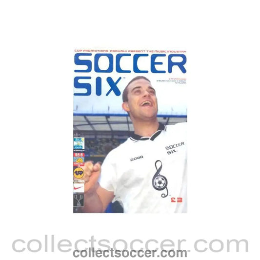 2000 - AtChelsea - The Music Industry Soccer Six official programme 27/05/2000
