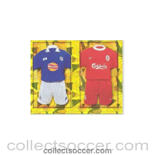 2000 - Chelsea and Manchester United Premier League 2000 sticker