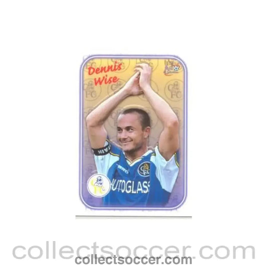 2000 - Chelsea Dennis Wise card of 2000-2001