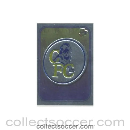 2000 - Chelsea emblem card silver of 2000-2001 - Collect Soccer