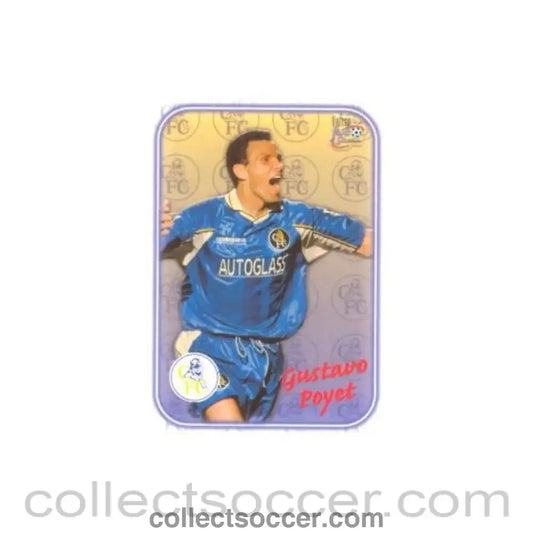 2000 - Chelsea Gustavo Poyet card of 2000-2001