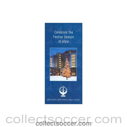 2000 - Chelsea leaflet & order form for celebrating Christmas & New Year 2000 at Chelsea Village
