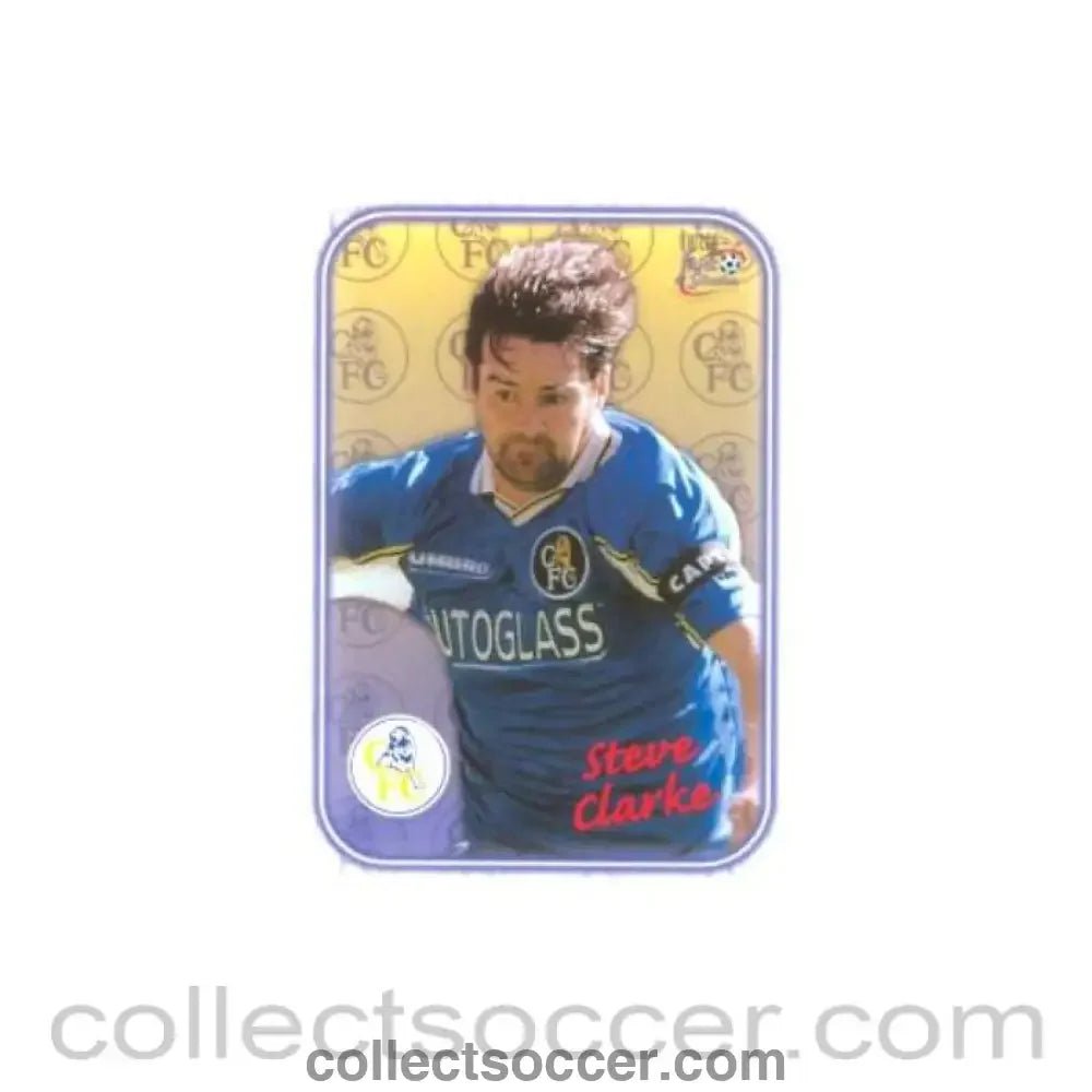 2000 - Chelsea Steve Clarke card of 2000-2001 - Collect Soccer