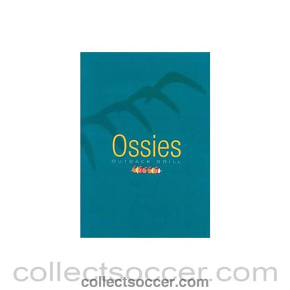 2000 - Chelsea v Arsenal Ossies menu in cover 06/09/2000 - Collect Soccer