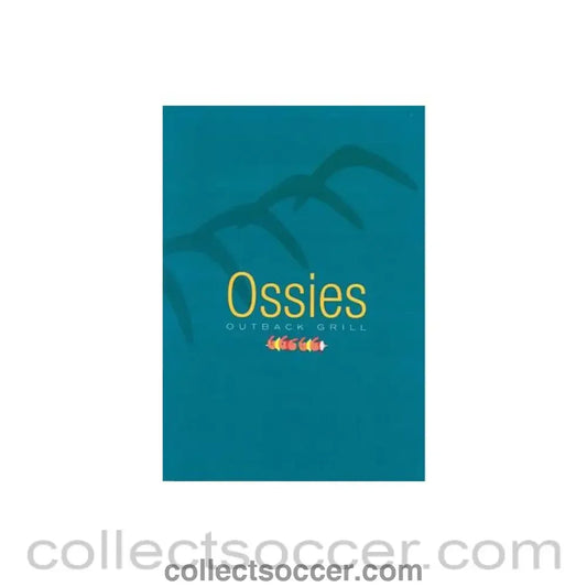 2000 - Chelsea v Arsenal Ossies menu in cover 06/09/2000