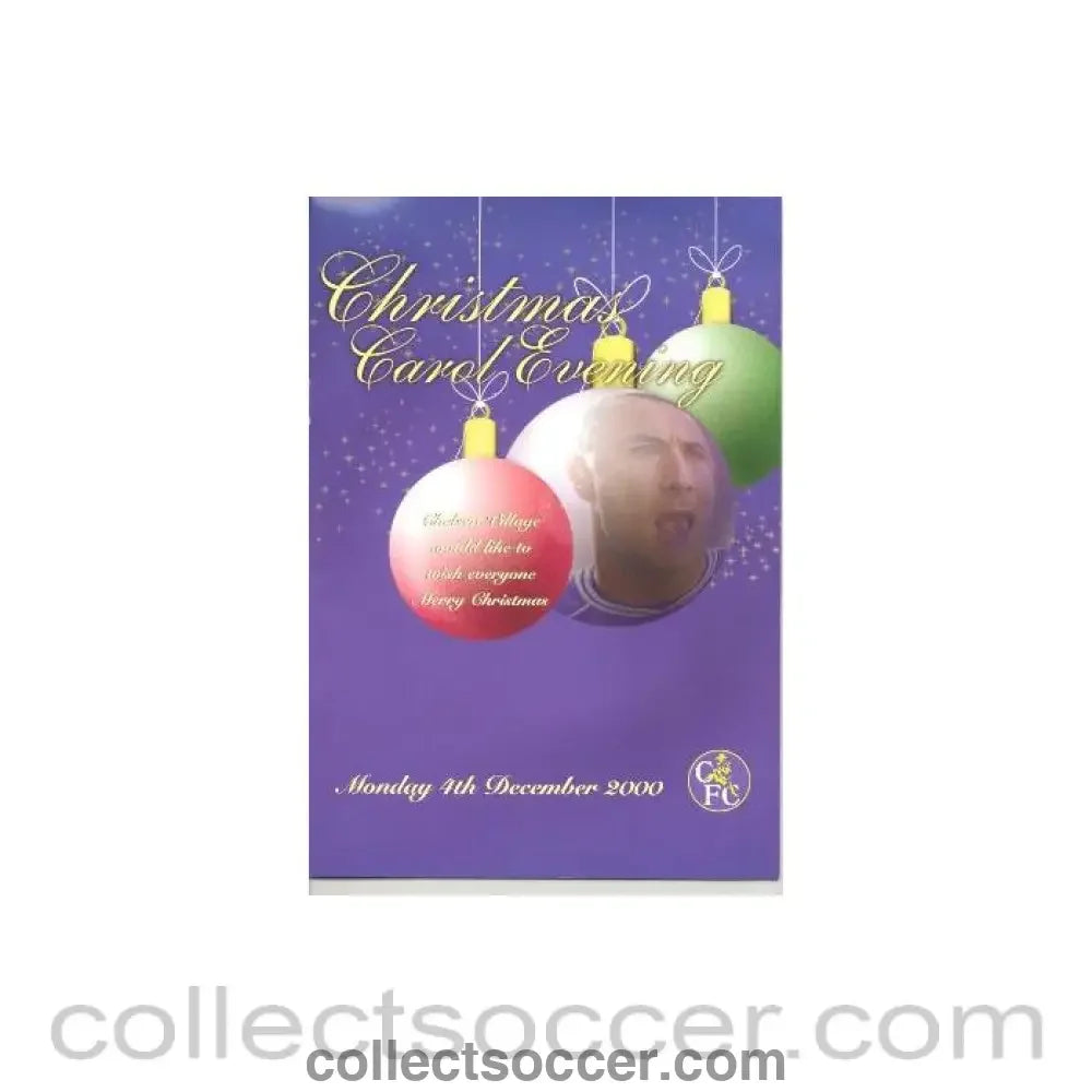 2000 - Christmas Carol at Chelsea Village brochure 04/12/2000