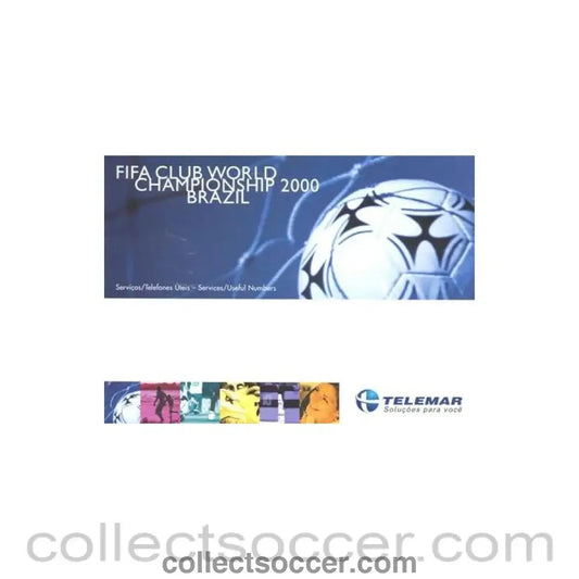 2000 Club World Cup Telemar Guide for Journalists - Collect Soccer