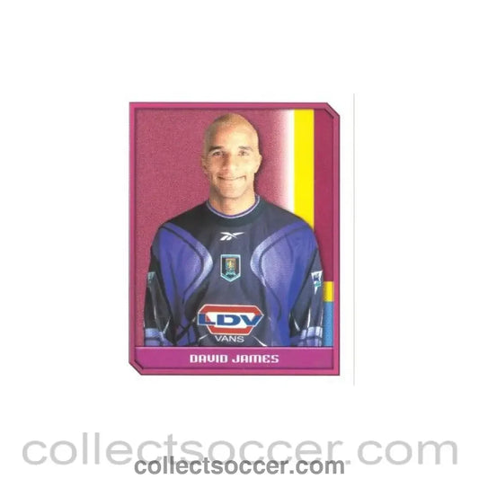 2000 - David James Premier League 2000 sticker