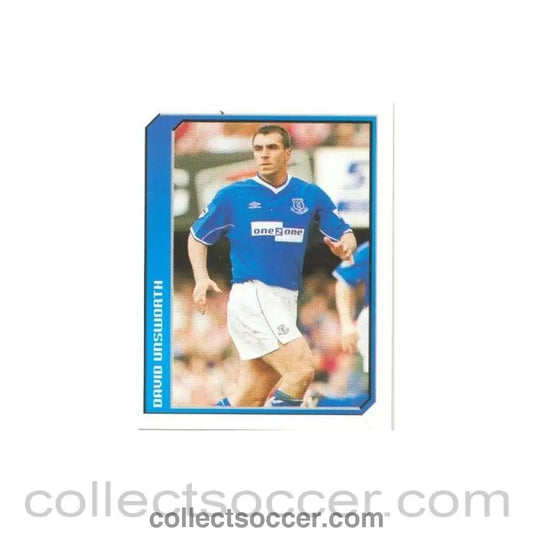 2000 - David Unsworth Premier League 2000 sticker - Collect Soccer