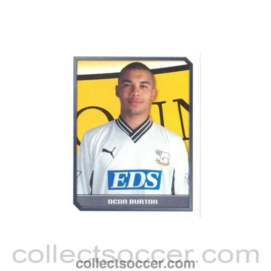 2000 - Deon Burton Premier League 2000 sticker - Collect Soccer