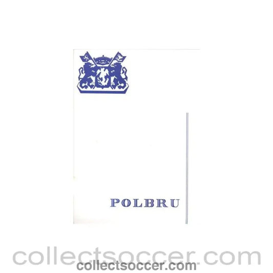 2000 - Euro 2000 - Brussels Police Annoncement To The Press - Collect Soccer
