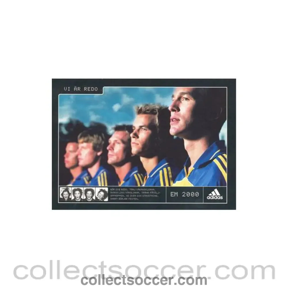 2000 - Euro 2000 Intersport produced postcard
