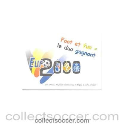 2000 - Euro 2000 postcard - Collect Soccer