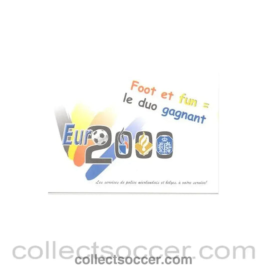 2000 - Euro 2000 postcard