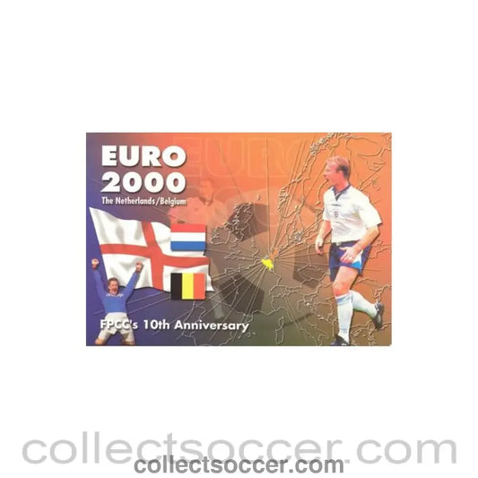 2000 - Euro 2000 postcard Football Postcard Collectors Club’s 10th Anniversary