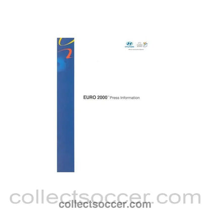 2000 - Euro 2000 Press Information of Hyundai - Collect Soccer