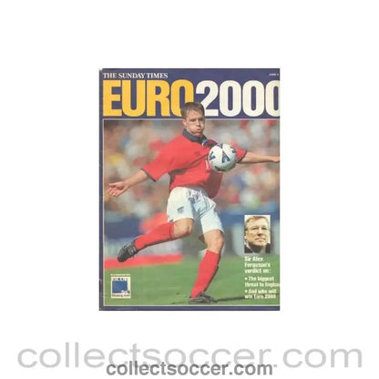 2000 - Euro 2000 The Sunday Times brochure 04/06/2000 - Collect Soccer