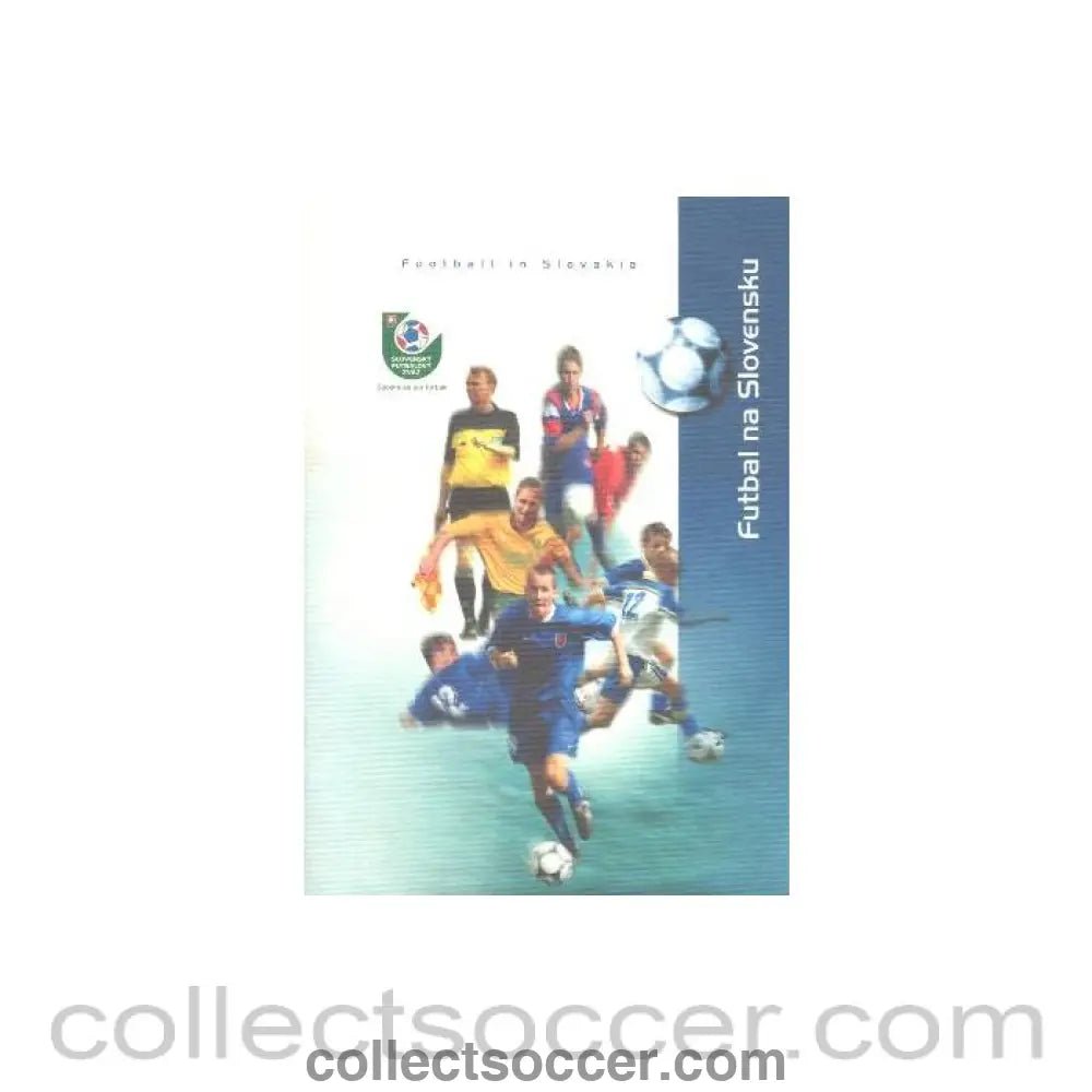 2000 - Football in Slovakia brochure of 2000's - Collect Soccer