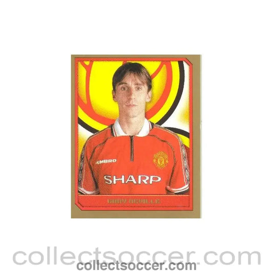 2000 - Gary Neville Premier League 2000 sticker