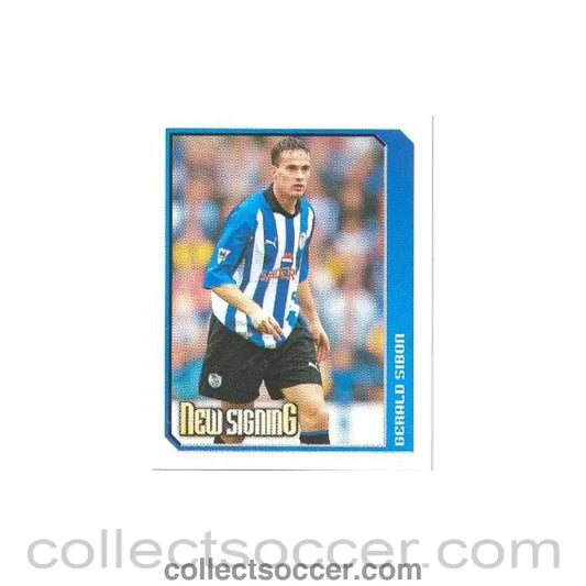 2000 - Gerald Sibon Premier League 2000 sticker - Collect Soccer