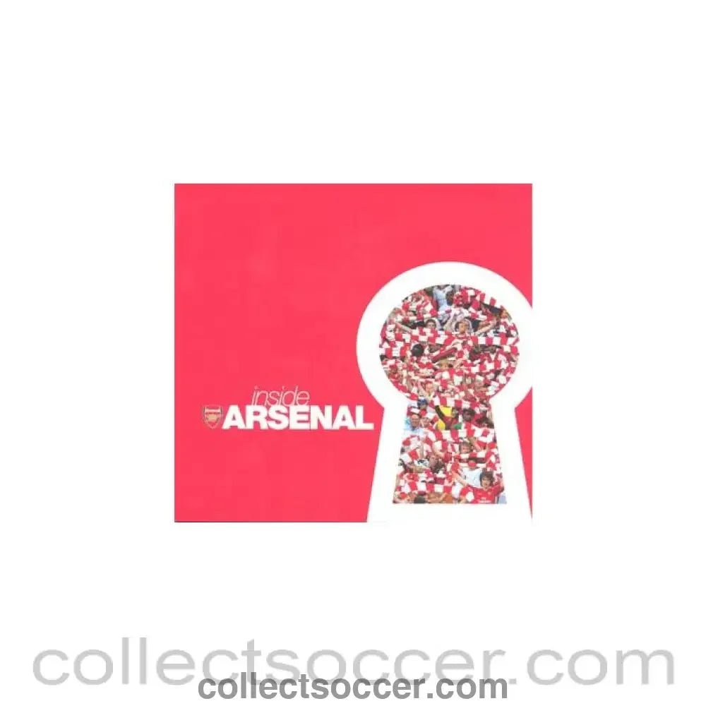 2000 - Inside Arsenal brochure of 2000's - Collect Soccer