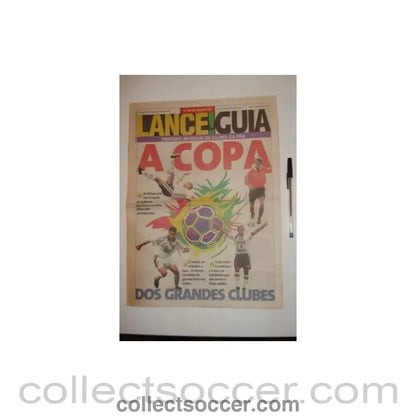 2000 - Lance newspaper of January 2000, covering the Clubs World Cup Finals - Collect Soccer