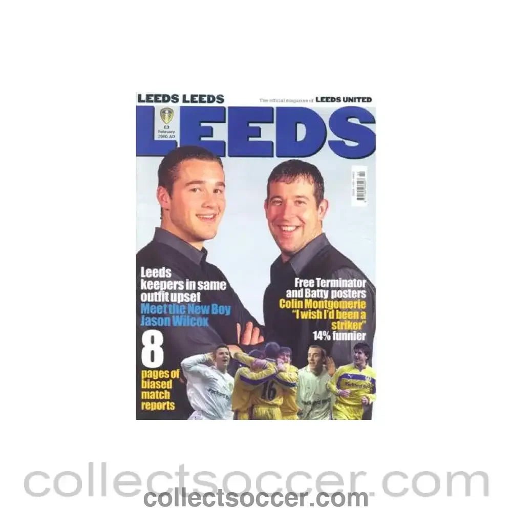 2000 - Leeds magazine of February 2000 - Collect Soccer