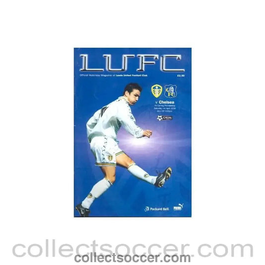 2000 - Leeds United v Chelsea official prigramme 01/04/2000 - Collect Soccer
