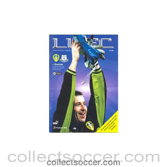 2000 - Leeds United v Everton official prigramme 08/05/2000 - Collect Soccer