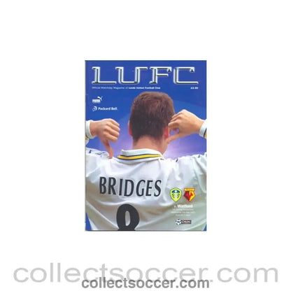 2000 - Leeds United v Watford official programme 03/05/2000 - Collect Soccer