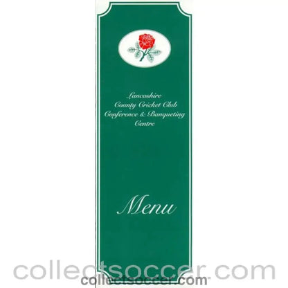 2000 - Manchester United V Chelsea Menu 24/04/2000 - Collect Soccer