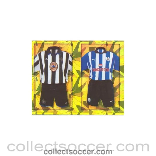 2000 - Newcastle United and Sheffield Wednesday Premier League 2000 sticker