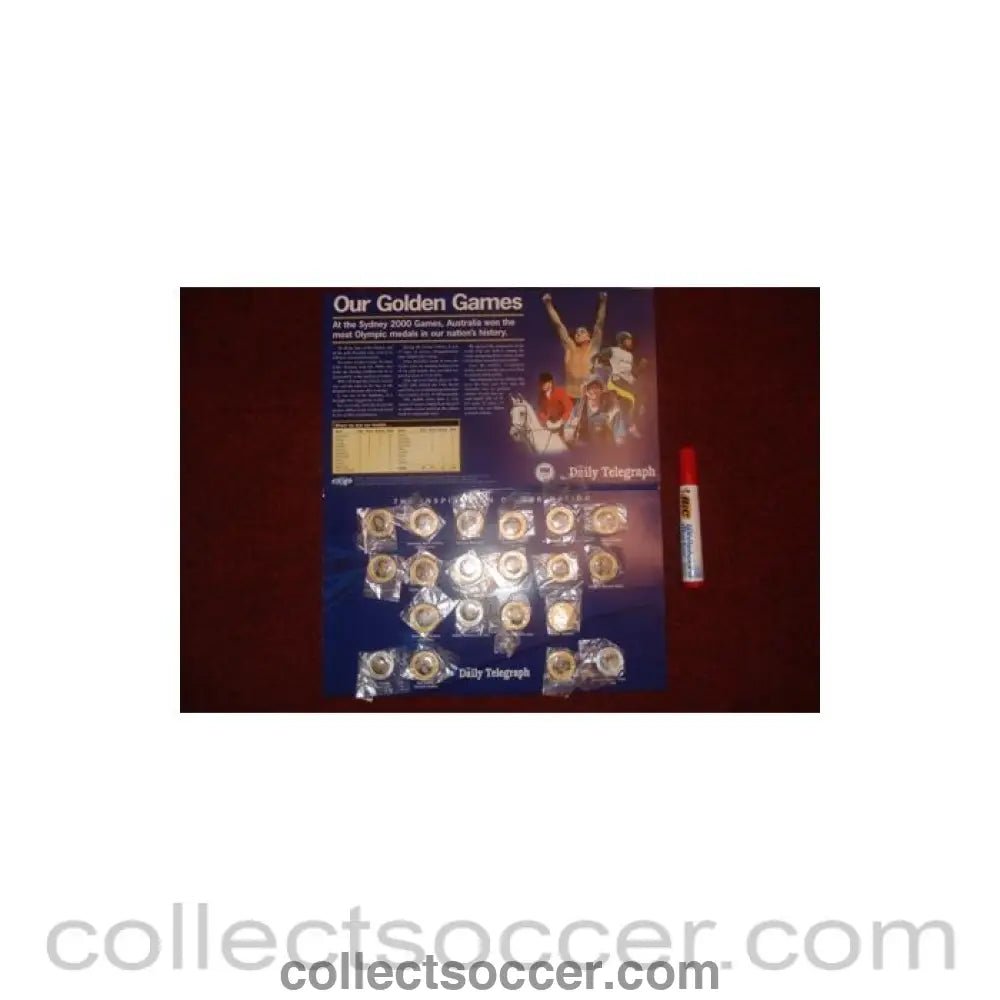 2000 Olympic Games in Sydney Official Australian Olympic Gold Medallist Collection - Collect Soccer