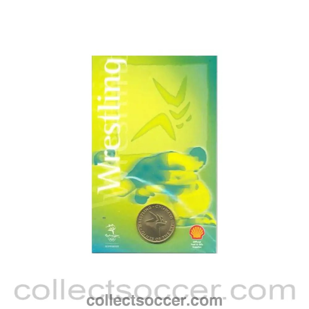 2000 Olympics in Sydney medal Wrestling - Collect Soccer