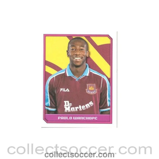 2000 - Paulo Wanchope Premier League 2000 sticker - Collect Soccer
