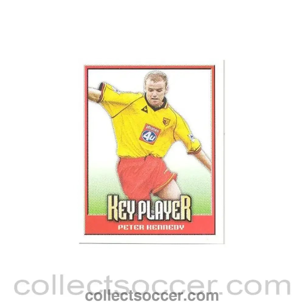 2000 - Peter Kennedy Premier League 2000 sticker - Collect Soccer