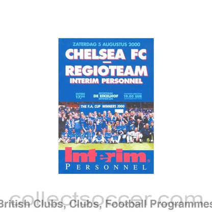 2000 - Regioteam VChelsea Friendly 05/08/2000