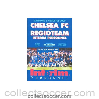 2000 - Regioteam VChelsea Friendly 05/08/2000 - Collect Soccer