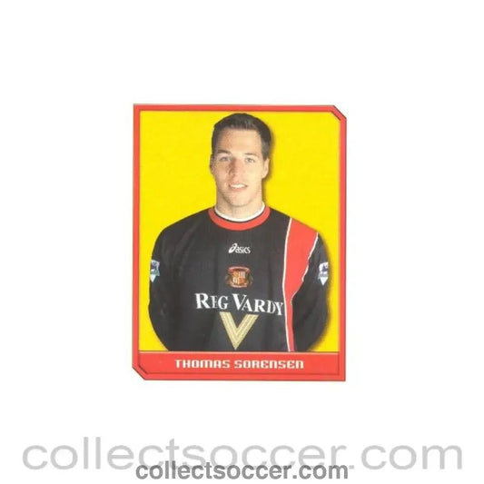 2000 - Thomas Sorensen Premier League 2000 sticker - Collect Soccer