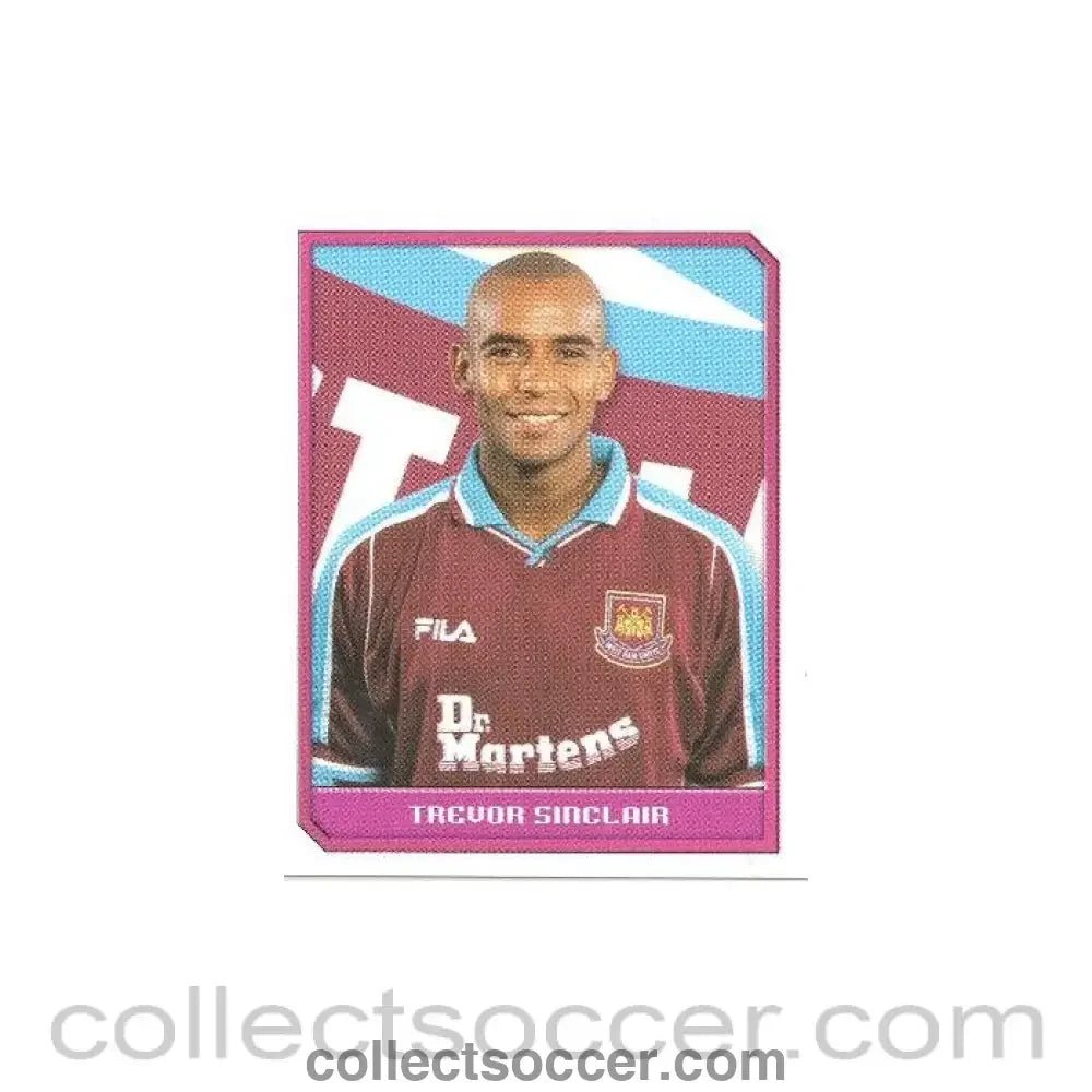 2000 - Trevor Sinclair Premier League 2000 sticker - Collect Soccer