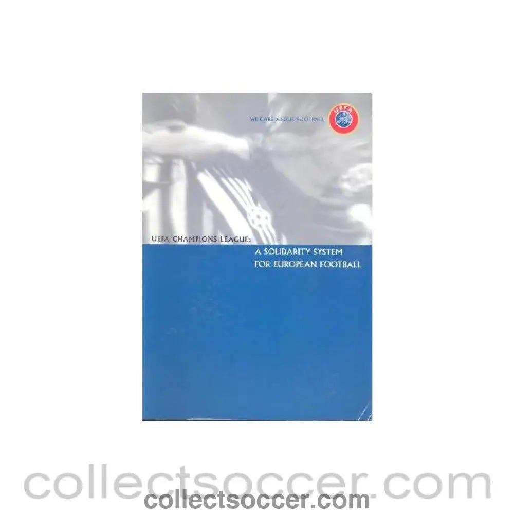 2000 - UEFA A Solidarity System for European Football brochure of 2000's - Collect Soccer