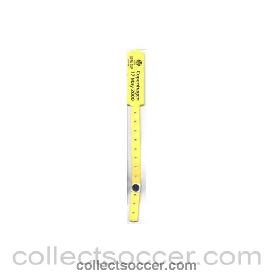 2000 UEFA Cup Final Copenhagen wrist band 17/05/2000
