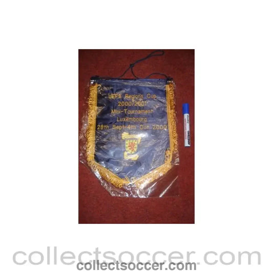2000 - UEFA Regional Cup 2000-2001 Mini-Tournament Luxembourg pennant from 28/09 to 04/10/2000